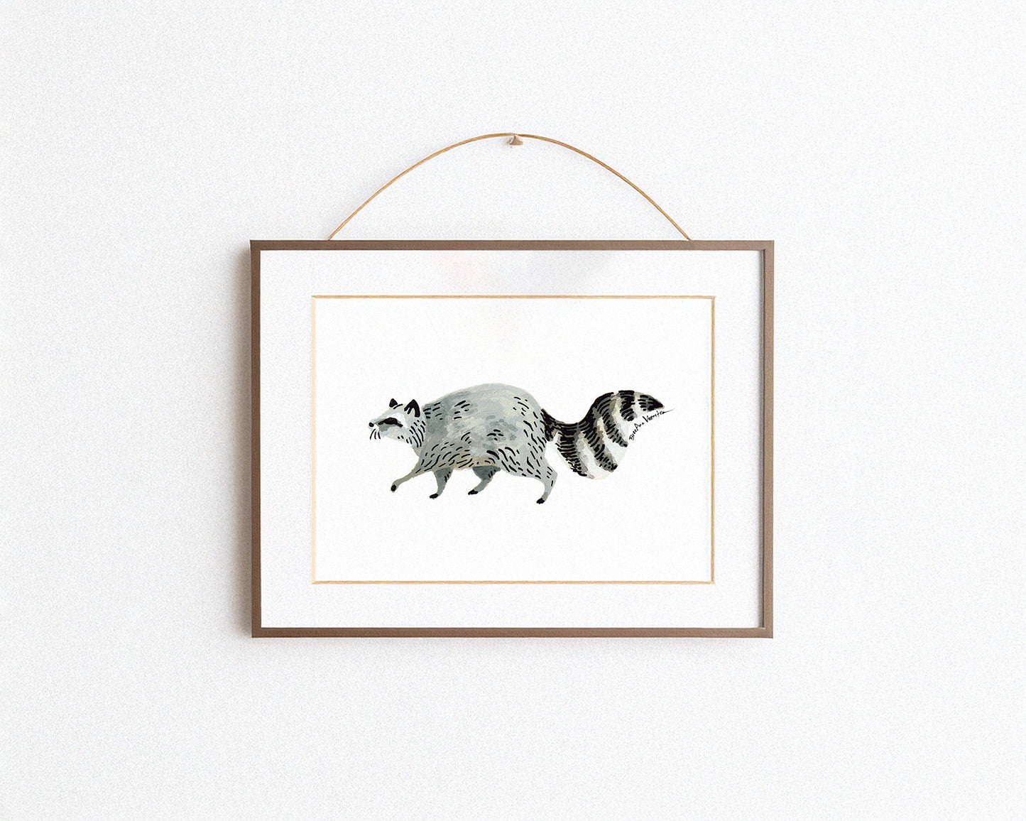 Raccoon Art Print