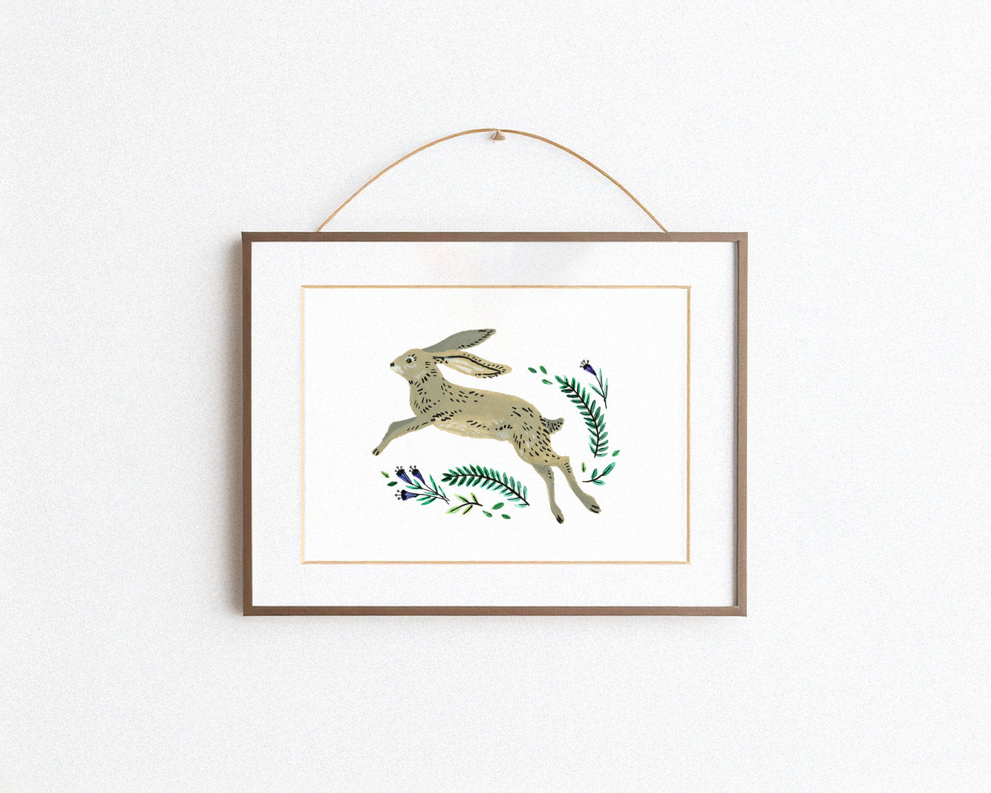 The Hare Art Print