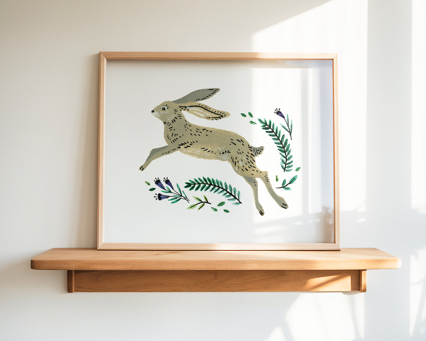 The Hare Art Print