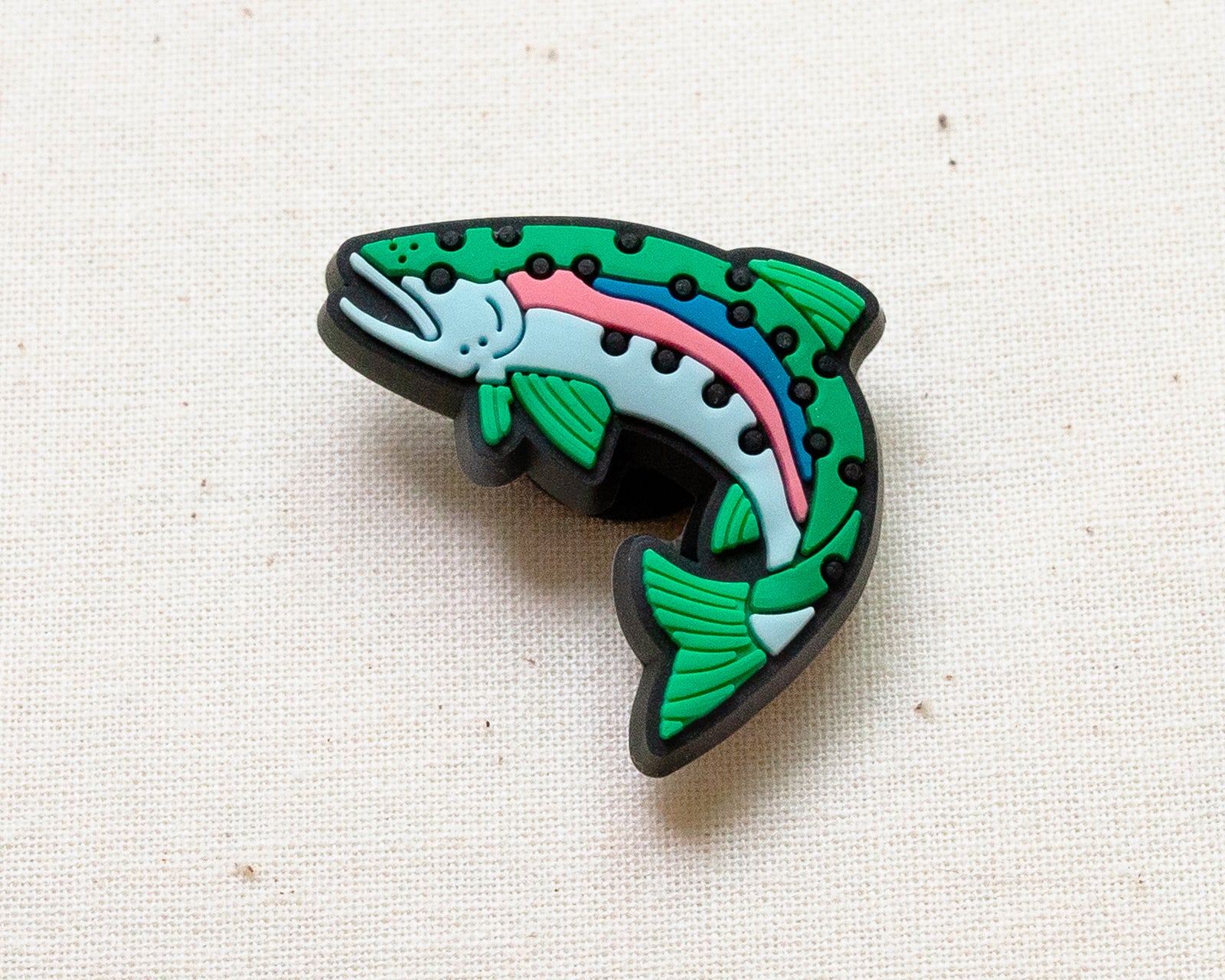 Rainbow Trout Shoe Charm – Wildship Studio - Main Image