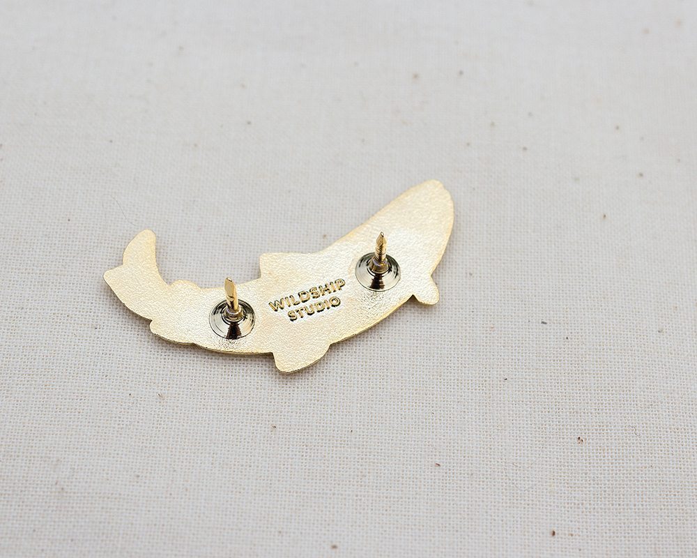 Brown Trout Enamel Pin
