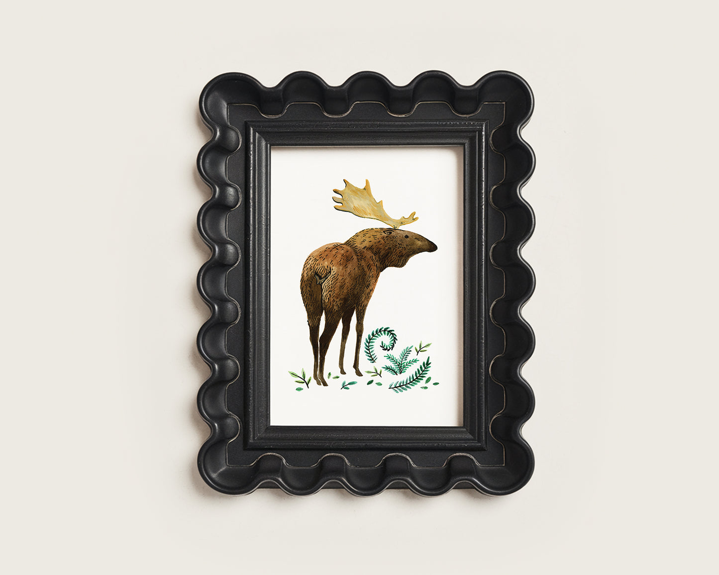 Moose Art Print