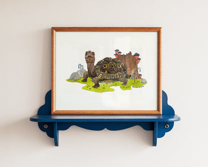 Box Turtle Art Print