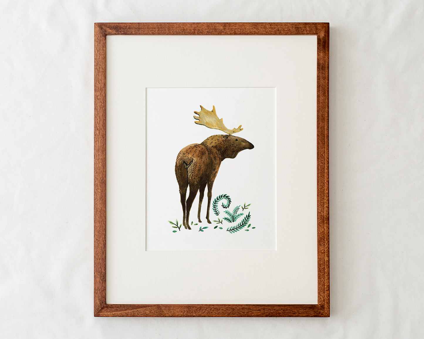 Moose Art Print