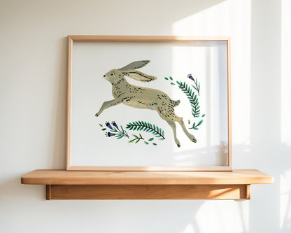 The Hare Art Print