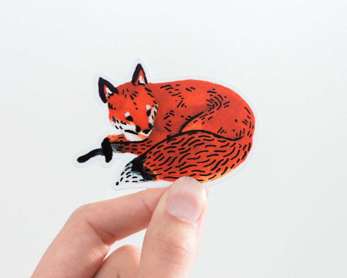Fox Sticker – Wildship Studio