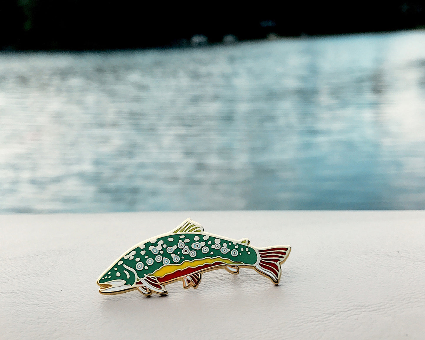 Trout Set of 3 Enamel Pins