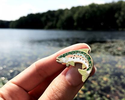 Trout Set of 3 Enamel Pins