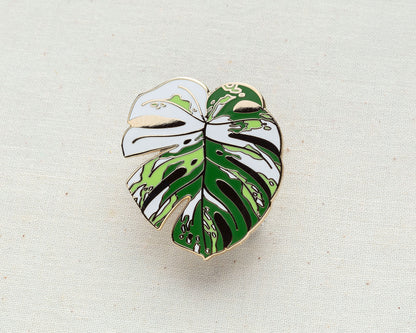 Monstera Set of 3 Enamel Pins