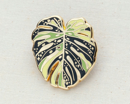 Monstera Thai Constellation Enamel Pin