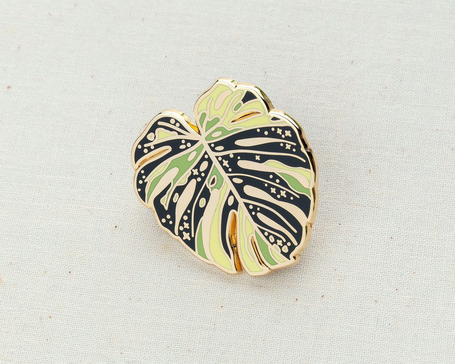 Monstera Thai Constellation Enamel Pin