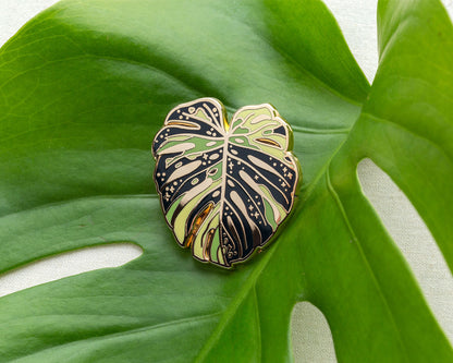 Monstera Set of 3 Enamel Pins