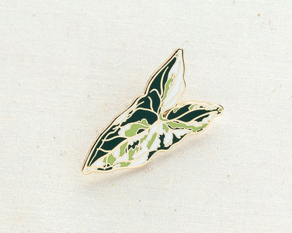 Syngonium Albo Plant Enamel Pin