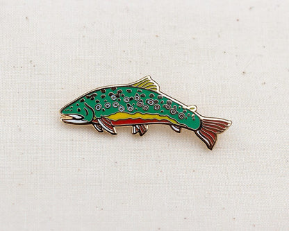 Trout Set of 3 Enamel Pins