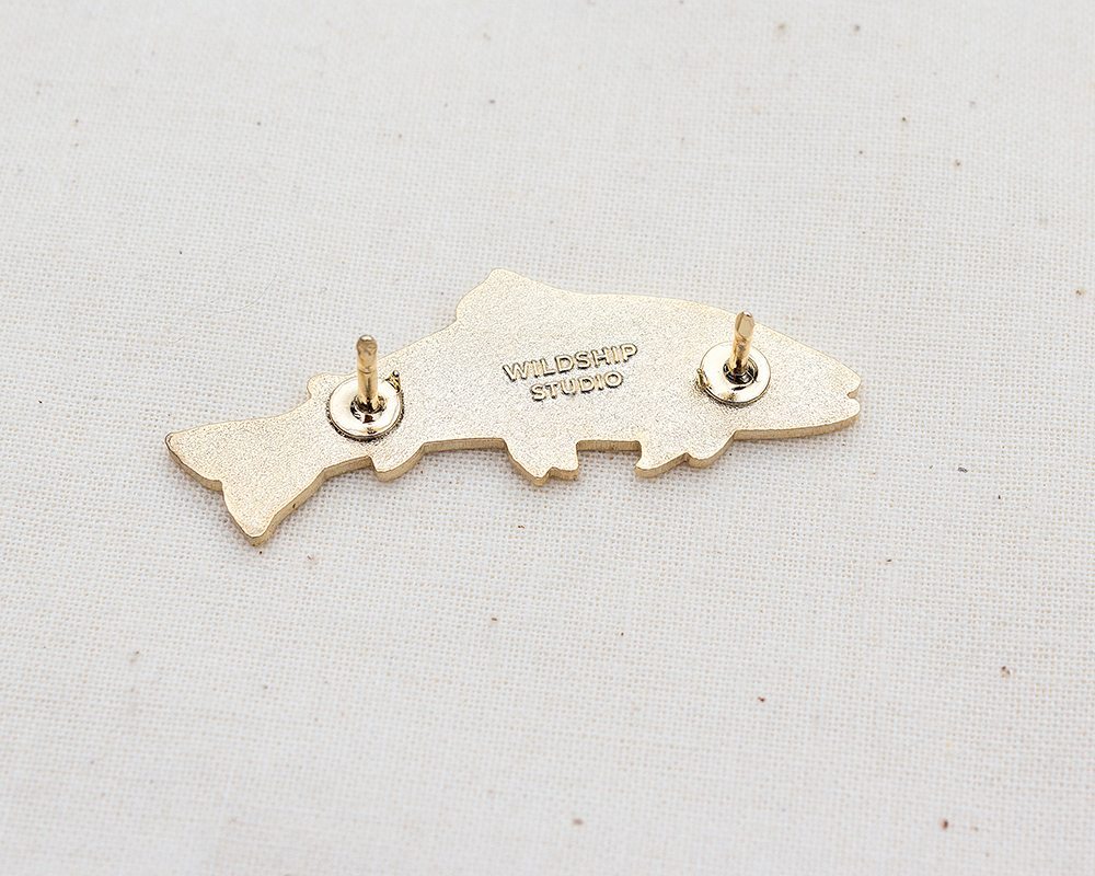 Trout Set of 3 Enamel Pins