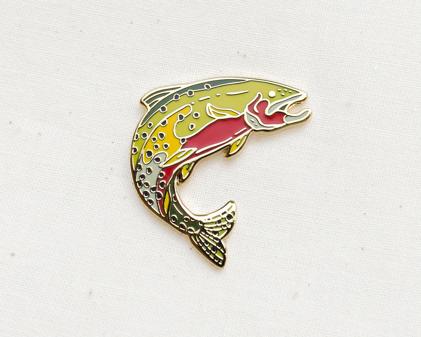 Cutthroat Trout Enamel Pin