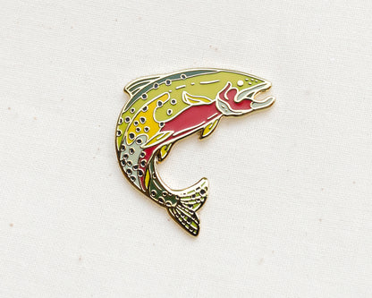 Cutthroat Trout Enamel Pin